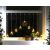 Melinera 120 x 80 cm 9 LED csillag hálózati melegfehér fényfüggöny, beltéri / kültéri, állófényú karácsonyi dekoráció 230V