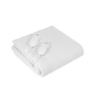 MESKO 150 x 160 cm polyester, dupla, készszemélyes fűthető elektromos ágymelegítő takaró 120W (2 x 60W), két levehető vezérlővel, mosható (MS 7420)