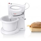 Bosch MFQ3555 Robotgép 350W 3.5L tálas mixer / kézimixer habverő és dagasztó villákkal