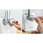 Bosch MFW3520W CompactPowert 500W / 1500W elektromos húsdaráló, 1.8 kg/perc kapacitással, kolbásztöltő tartozékkal