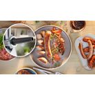 Bosch MFWS420W MultiPower Serie 4 Food Mincer 500W / 1900W elektromos húsdaráló, 2.5 kg/perc kapacitással, 3 mm / 8 mm tárcsával és kolbásztöltő tartozékkal