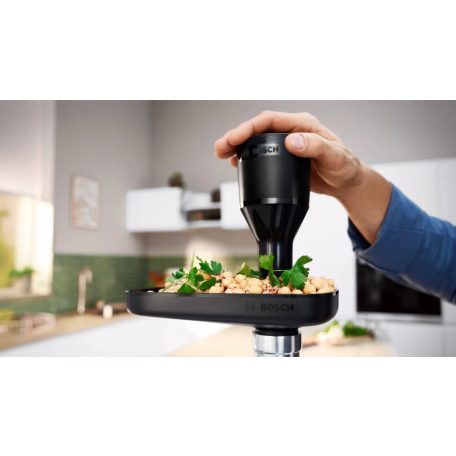 Bosch MFWS420W MultiPower Serie 4 Food Mincer 500W / 1900W elektromos húsdaráló, 2.5 kg/perc kapacitással, 3 mm / 8 mm tárcsával és kolbásztöltő tartozékkal