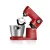 Bosch MUM9A66R00 OptiMUM 1600W 5.5L piros (vörös) fémházas konyhai robotgép, dagasztógép, nemesacél habverővel, tésztakeverővel és dagasztó horoggal
