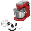   Bosch MUM9A66R00 OptiMUM 1600W 5.5L piros (vörös) fémházas konyhai robotgép, dagasztógép, nemesacél habverővel, tésztakeverővel és dagasztó horoggal