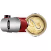   Bosch MUM9A66R00 OptiMUM 1600W 5.5L piros (vörös) fémházas konyhai robotgép, dagasztógép, nemesacél habverővel, tésztakeverővel és dagasztó horoggal