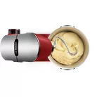 Bosch MUM9A66R00 OptiMUM 1600W 5.5L piros (vörös) fémházas konyhai robotgép, dagasztógép, nemesacél habverővel, tésztakeverővel és dagasztó horoggal