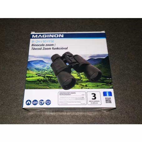 Maginon 8 - 24 x 50 FFSE ZOOM távcső 8x - 16x - 24x nagyítással, ZOOM funkcióval