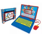 Lexibook Mancs őrjárat kétnyelvű angol - magyar játék laptop, beszélő, LCD kijelzős gyermek laptop, oktató foglalkoztató játék, egérrel