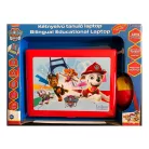 Lexibook Mancs őrjárat kétnyelvű angol - magyar játék laptop, beszélő, LCD kijelzős gyermek laptop, oktató foglalkoztató játék, egérrel