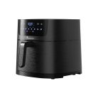 Bergner MasterPro XXL 8L 1700W digitális Air Fryer, forrólevegős olajsütő, olaj nélküli fritőz, 8 automata programmal (BGMP-9456-4), opcionálisan sütőpapírral