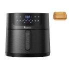 Bergner MasterPro XXL 8L 1700W digitális Air Fryer, forrólevegős olajsütő, olaj nélküli fritőz, 8 automata programmal (BGMP-9456-4), opcionálisan sütőpapírral