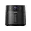   Bergner MasterPro XXL 8L 1700W digitális Air Fryer, forrólevegős olajsütő, olaj nélküli fritőz, 8 automata programmal (BGMP-9456-4), opcionálisan sütőpapírral