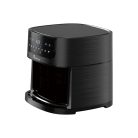 Bergner MasterPro XXL 8L 1700W digitális Air Fryer, forrólevegős olajsütő, olaj nélküli fritőz, 8 automata programmal (BGMP-9456-4), opcionálisan sütőpapírral