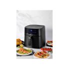 Bergner MasterPro XXL 8L 1700W digitális Air Fryer, forrólevegős olajsütő, olaj nélküli fritőz, 8 automata programmal (BGMP-9456-4), opcionálisan sütőpapírral