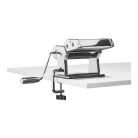 Bergner MasterPro inox nemesacél mechanikus, kézi tésztanyújtó és metélő gép, tésztakészítő, tészta nyújtó gép spagetti, fettuccine (szélesmetélt) és lasagne tésztához