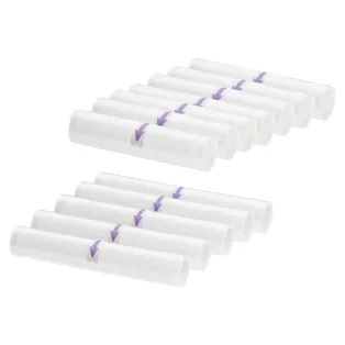   SilverCrest / Ambiano Maxi Pack XXL 36 méter 20 cm / 28 cm széles sous-vide vákuumfólia, 12 tekercs 3 méteres vákuumfólia, csomagolófólia (7 db 20 x 300 cm +  5 db 28 x 300 cm)