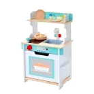 Maxim Easy Slot in Kitchen fa játék konyha, 40 x 26 x 62 cm babakonyha, játékkonyha pakolható sütővel, főzlappal, mosogatóval (52872) 