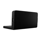 Mebus 56874 asztali digitális óra ébresztőóra, beépített 10W vezeték nélküli töltővel (mobiltelefon töltő), USB kimenettel, szabályozható fényerővel