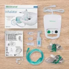 Medisana IN 500 elektromos kompresszoros, sűrített levegős inhalátor, gyermek- és felnőtt szájmaszkokkal, 10 ml töltőkapacitással
