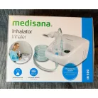 Medisana IN 500 elektromos kompresszoros, sűrített levegős inhalátor, gyermek- és felnőtt szájmaszkokkal, 10 ml töltőkapacitással