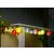 Livarno Home / Melinera ColorBall XXL hálózati 230V 17m 15 db x 15 cm LED lampion füzér, kerti színes hangulatvilágítás, lámpafüzér 