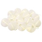 Livarno Home / Melinera WhiteBall Mini hálózati 230V 14,75 m 20 db x 75 mm  fehér LED lampion füzér, kerti melegfehér hangulatvilágítás, lámpafüzér