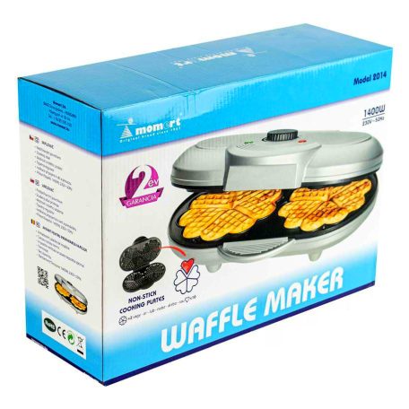 Momert 2014 elektromos 1400W dupla gofrisütő, double waffle maker