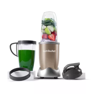   Nutribullet Pro NB907 Prémium 900W Smoothie Maker, Nutrition mixer turmixgép 2 palackkal 900 ml / 700 ml | NB907CP Bronz / NB907MACL rózsaszín
