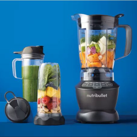 Nutribullet® Combo NBF500DG 1200W 1.8 literes normál méretű turmixgép és Smoothie Maker 2 db pohárral (700 ml utazó és 900 ml)