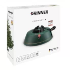Krinner Comfort Medium (M - 2,5m) pedálos bowdenes automata karácsonyfatalp fenyőfatalp fenyőtalp