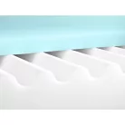 Novitesse 90 x 200 x 15 cm egyszemélyes 7 zónás komfort matrac, poliuretán komforthab matracmaggal, levehető, mosható poliészter huzattal, H2 keménységi fok