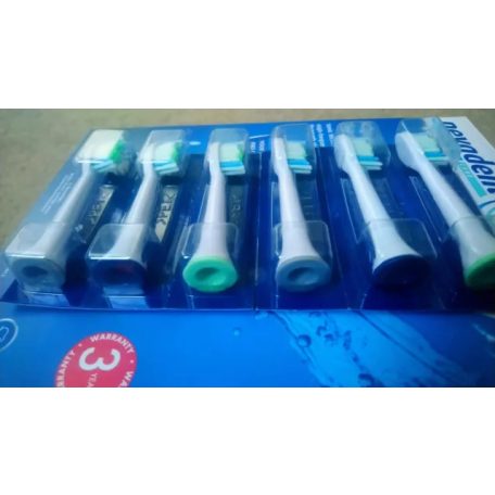 Cien / Nevadent NZKS 6 B3 (460355) pótfej tartalék fej Nevadent NSZB 3.7 C4 / Philips Sonicare akkus szónikus fogkeféhez