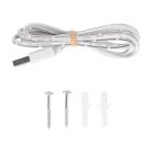 Nevadent NMD 3.7 E10 akkus, 3.7V 1200 mAh li-ion akkumulátoros 200 ml hordozható szájzuhany, fogzuhany 3 fokozatú vísugárral, töltőalappal, 2 fúvókával (466502)