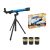 Nickelodeon Terrific Telescope, kék 40 x 24 cm gyermek (játék) csillagászati teleszkóp távcső 20x 30x 40x nagyítással, tripod állvánnyal (319-10115-N)
