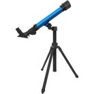 Nickelodeon Terrific Telescope, kék 40 x 24 cm gyermek (játék) csillagászati teleszkóp távcső 20x 30x 40x nagyítással, tripod állvánnyal (319-10115-N)