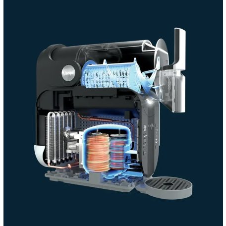 Ninja FS-301 SLUSHi kompresszoros jégkásagép, jégkása, gyümölcslé, milkshaken frappé és koktél készítő gép, jégkásakészítő és adagoló automata, 200W 2.5 liter, 5 program (FS310EU)