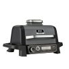   Ninja WoodFire OG701EU elektromos kombi kültéri Master BBQ, Smoker Grill (füstölő) és Airfryer 3 az 1-ben készülék 2400W, 28 × 37 cm grillező felülettel