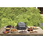 Ninja WoodFire OG701EU elektromos kombi kültéri Master BBQ, Smoker Grill (füstölő) és Airfryer 3 az 1-ben készülék 2400W, 28 × 37 cm grillező felülettel