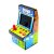 One 2 Fun Mini Arcade Machine játékgép, kézi játékkonzol 200 db retró arcade játékkal, 3" színes LCD kijelzővel