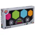 One 2 Fun elektromos játék dob szett, elektronikus dob készlet 2 ütővel 