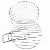   Orion Flavorwave Turbo Halogen 12L 1400W légkeveréses sütő-, főzőedény halogén fűtőszállal, 12 literes üveg tállal
