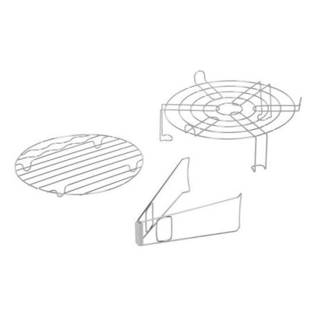 Orion Flavorwave Turbo Halogen 12L 1400W légkeveréses sütő-, főzőedény halogén fűtőszállal, 12 literes üveg tállal