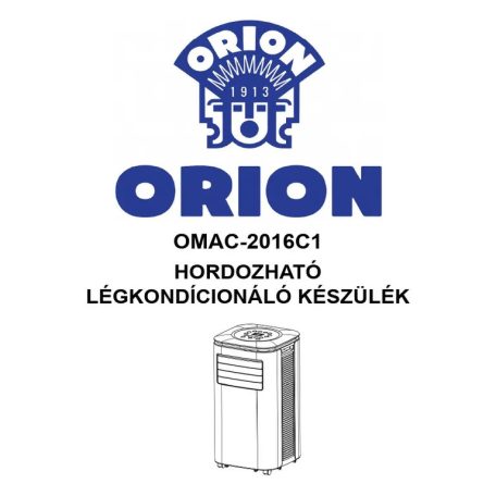 BONTOTT, Orion OMAC2016C1 WiFi SMART 9000 BTU 1010 W | 2.64 kW hűtő - fűtő mobilklíma, energiatakarékos mobil klíma, légkondicionáló és páramentesítő, fűtés funkcióval (14 napos visszavett)