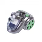 Orion OVC-17YLC62 ECO Cyclonic 700W porzsák nélküli ciklon porszívó, padlóporszívó, fém teleszkópos szívócsővel és padlókefével (ezüst - zöld)