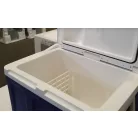 Orion EC-45 elektromos (termoelektromos) 40 literes XXL hűtőtáska, guruló, húzható hűtő - fűtő láda 40L 12/230V Dual Power Electric CoolBox