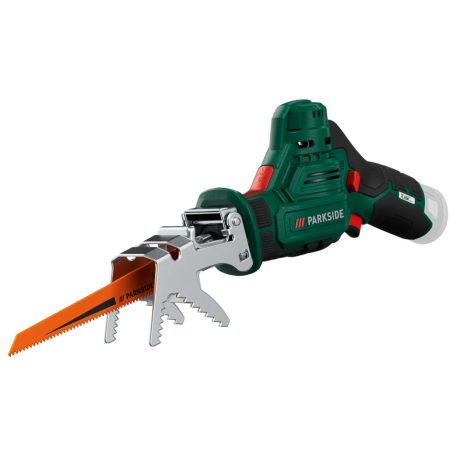 ParkSide PAAS 12 A2 KEO SOLO 12V akkus, akkumulátoros kerti ágvágó fűrész, ágfűrész akku és töltő NÉLKÜL, kofferben 