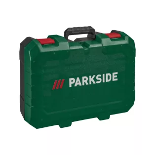   Gyári üres tároló és hordozó koffer GREEN ParkSide PAAS 20-Li B1 X20V Team 20V akkus metszőollóhoz és tartozékaihoz (csak koffer), zöld