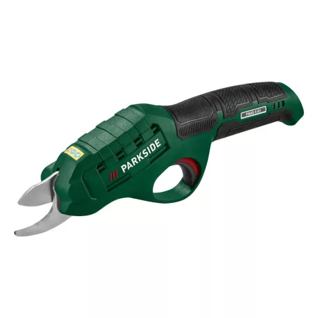 ParkSide PAGS 4 A1 / PAAS 4 A1 4V bypass akkus olló, metszőolló 4 Ah beépített akkumulátorral 14 mm maximális ágvastagsághoz, 500 vágás / 1 töltés
