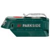  ParkSide PAA 20-Li B2 SOLO akkus USB adapter LED lámpával / X20V 20V akku adapter, munkalápma, PowerBank (akku és töltő nélkül)