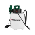 ParkSide PADS 5 A1 5 literes 4V 2000 mAh beépített akkus tisztavíz (öntöző) permetező, akkumulátoros permetezőgép (növényvédő szerekhez nem alkalmas)